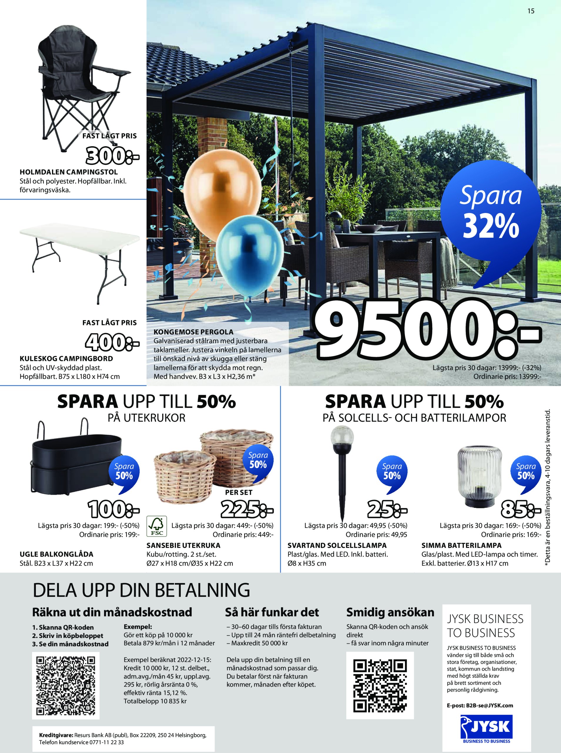 jysk - JYSK-reklambladet giltigt från 31/03 - 13/04 - page: 15