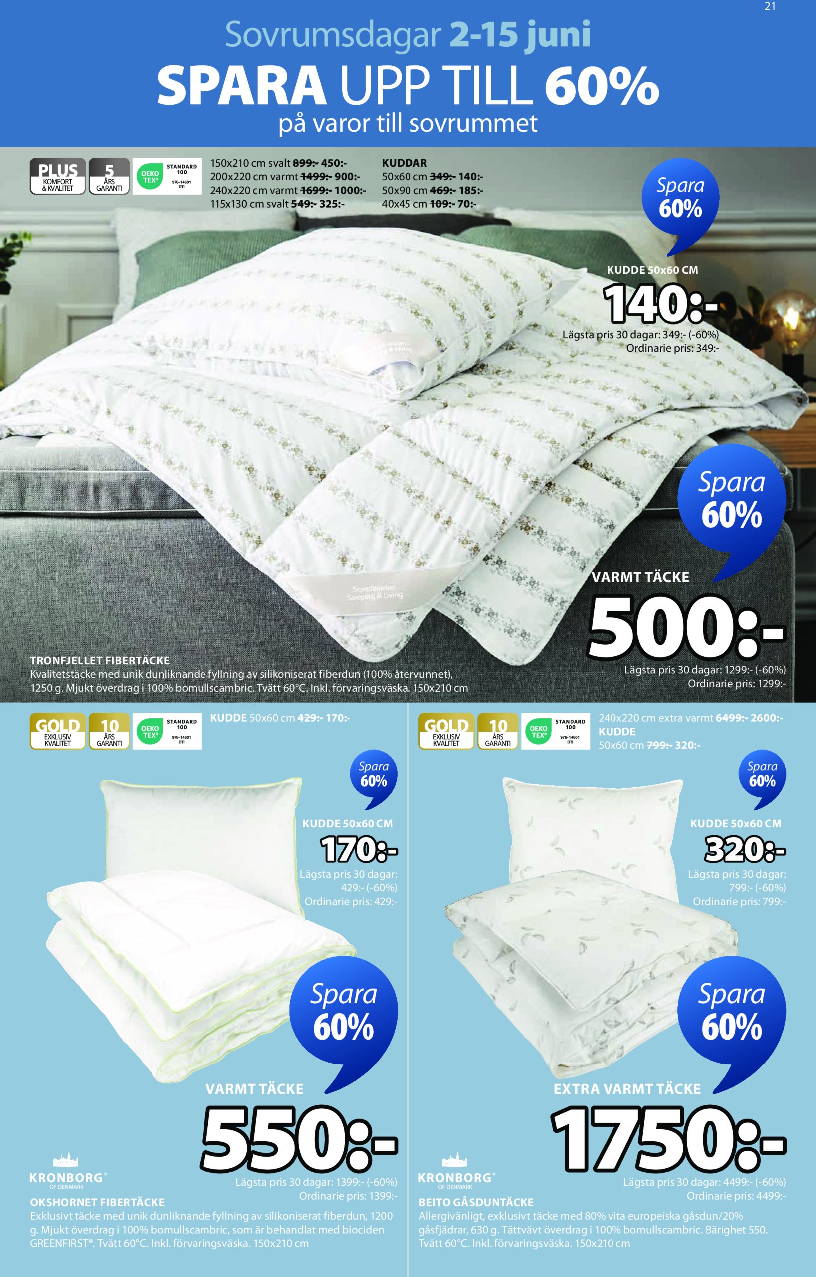 jysk - JYSK-reklambladet giltigt från 02/06 - 15/06 - page: 21