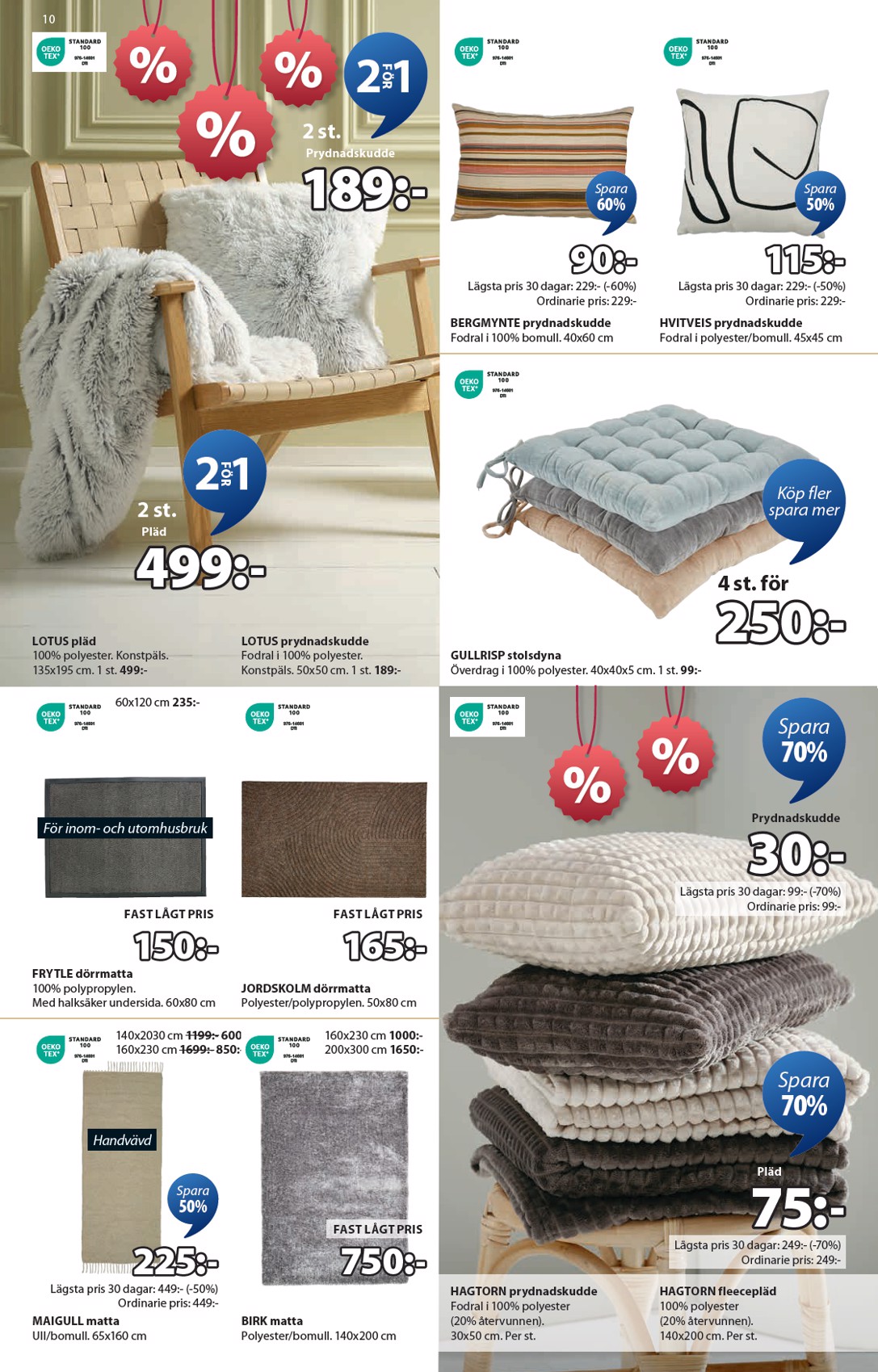 jysk - JYSK-reklambladet giltigt från 09/06 - 22/06 - page: 10
