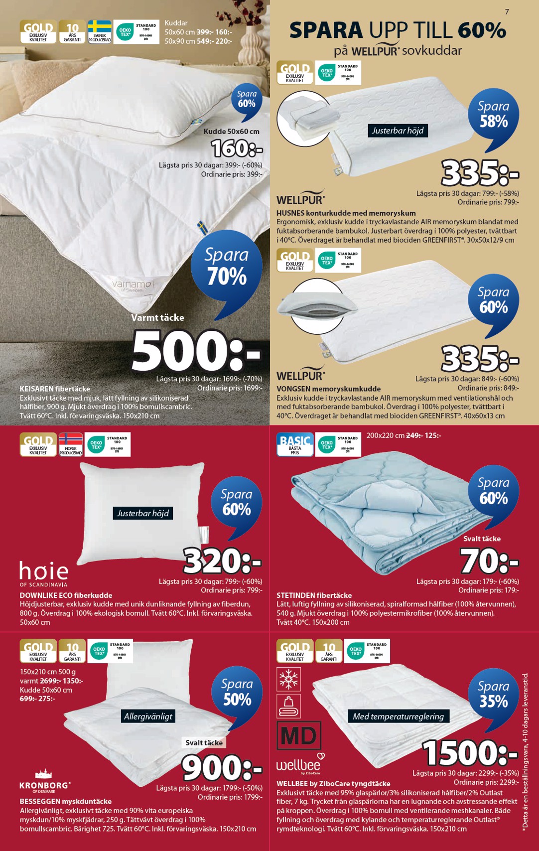 jysk - JYSK-reklambladet giltigt från 07/07 - 20/07 - page: 7