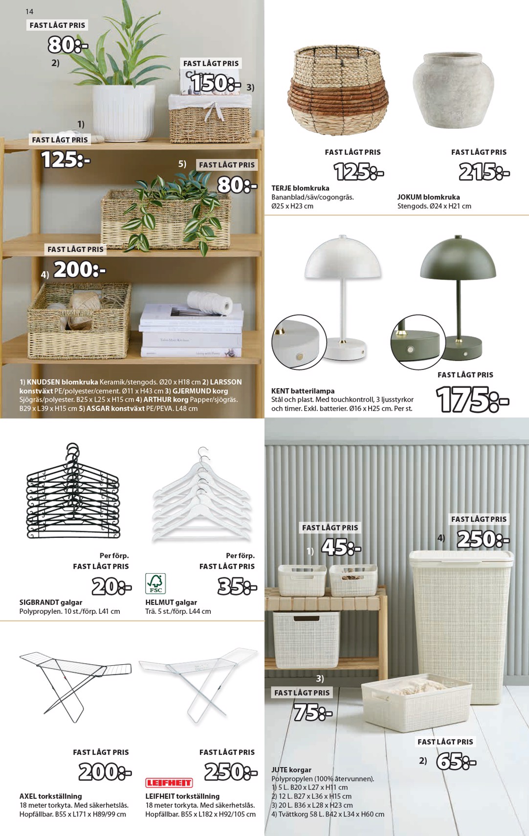 jysk - JYSK-reklambladet giltigt från 21/07 - 27/07 - page: 14