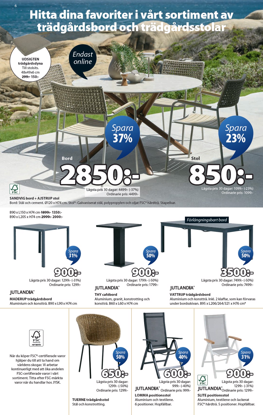 jysk - JYSK-reklambladet giltigt från 21/07 - 27/07 - page: 6