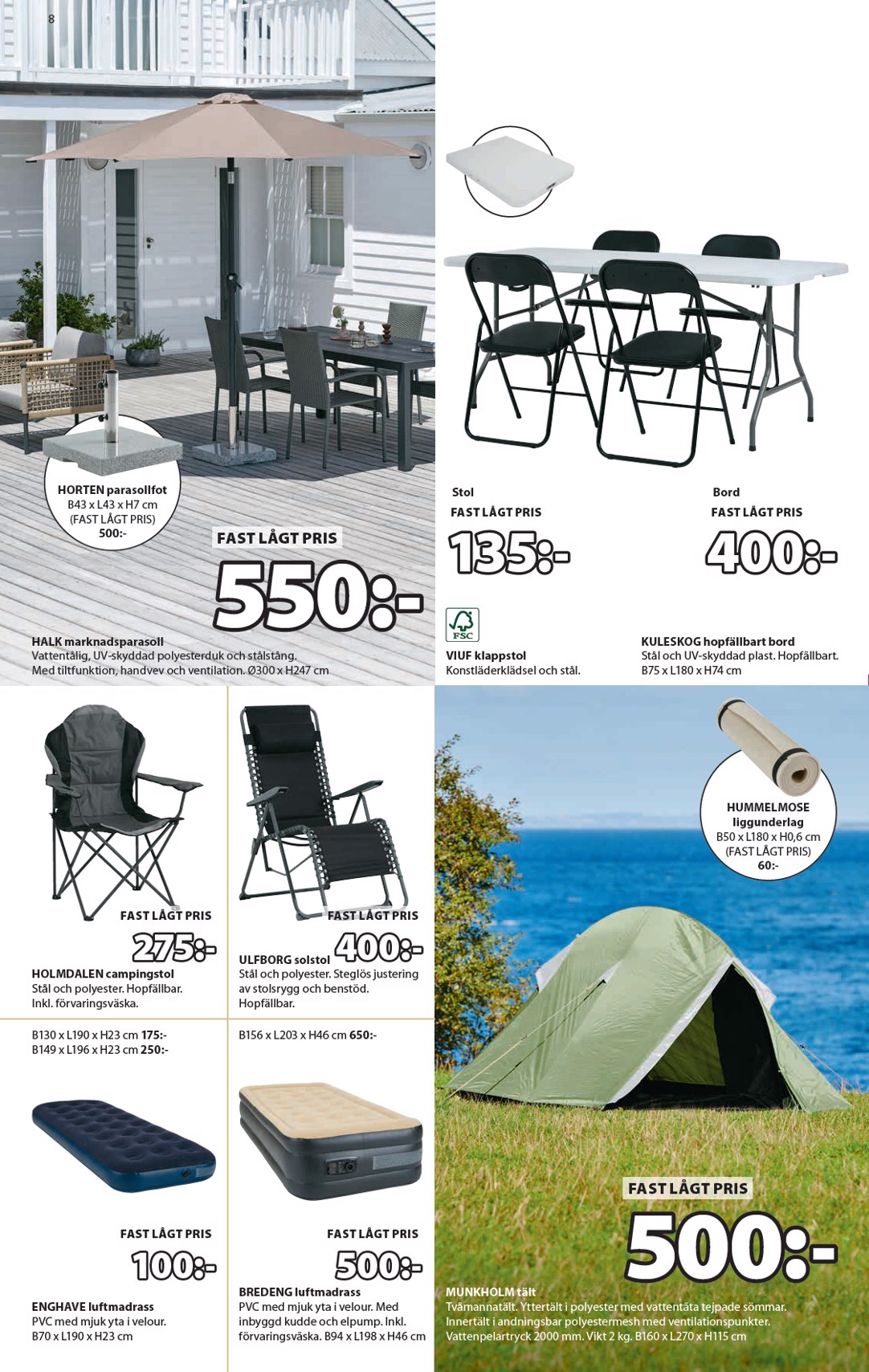 jysk - JYSK-reklambladet giltigt från 21/07 - 27/07 - page: 8