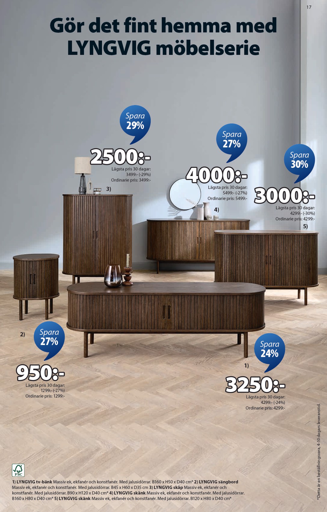 jysk - JYSK-reklambladet giltigt från 04/08 - 17/08 - page: 17