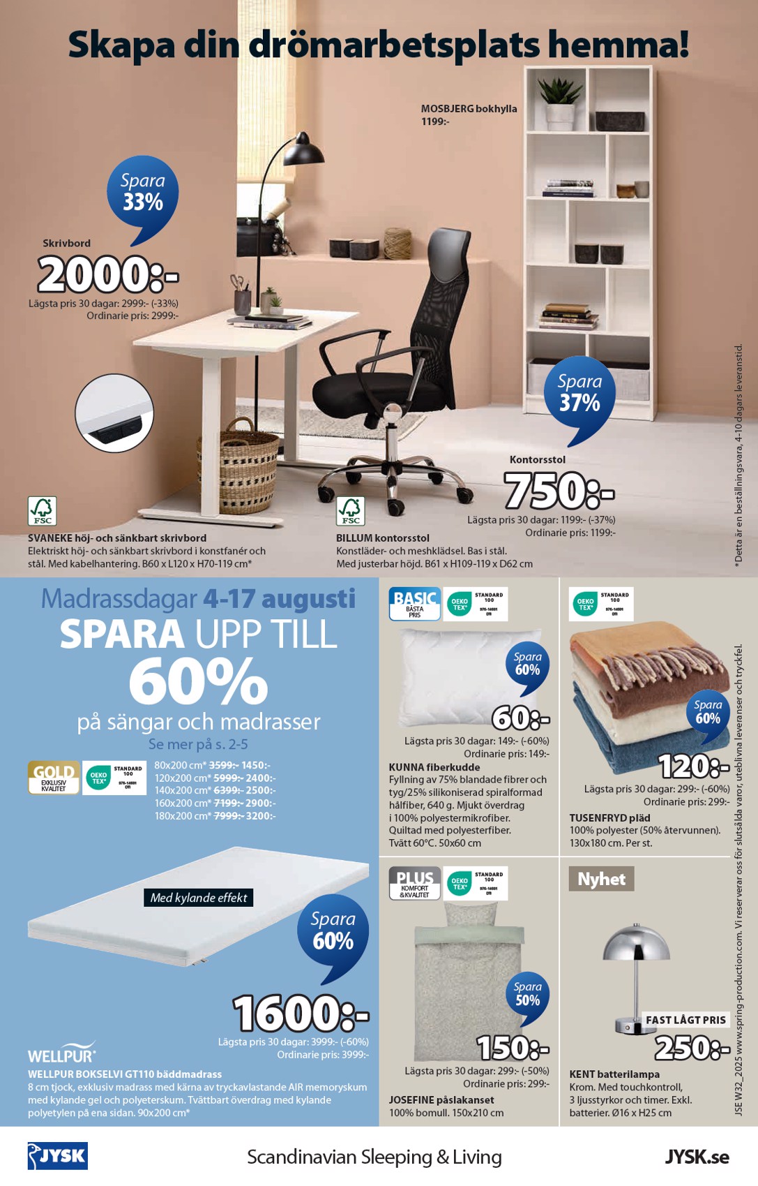 jysk - JYSK-reklambladet giltigt från 04/08 - 17/08 - page: 24