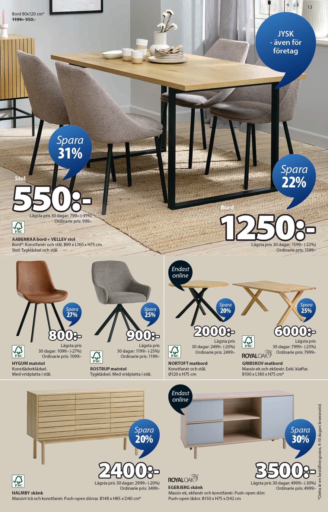 jysk - JYSK-reklambladet giltigt från 18/08 - 31/08 - page: 13