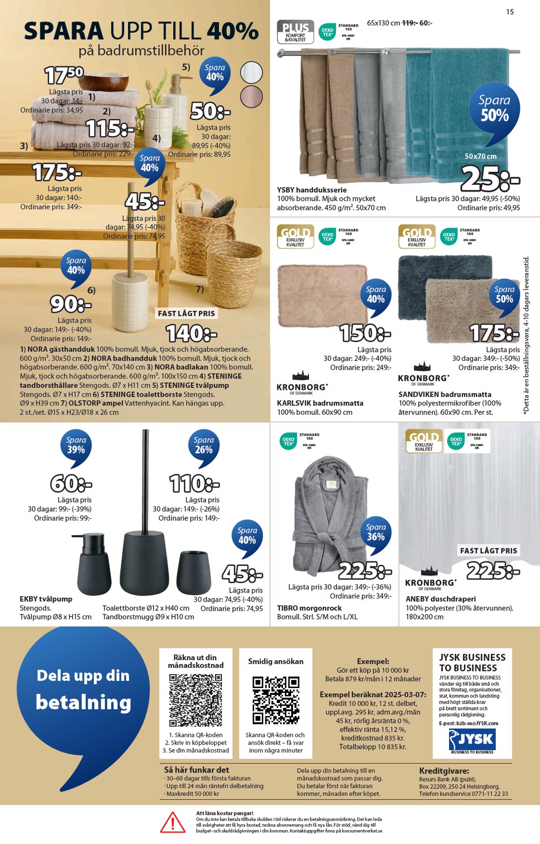 jysk - JYSK-reklambladet giltigt från 18/08 - 31/08 - page: 15