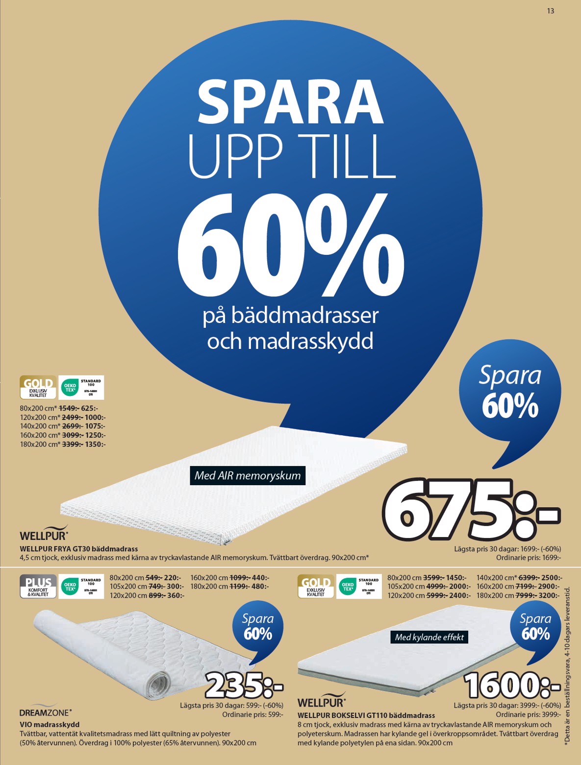 jysk - JYSK-reklambladet giltigt från 25/08 - 07/09 - page: 13