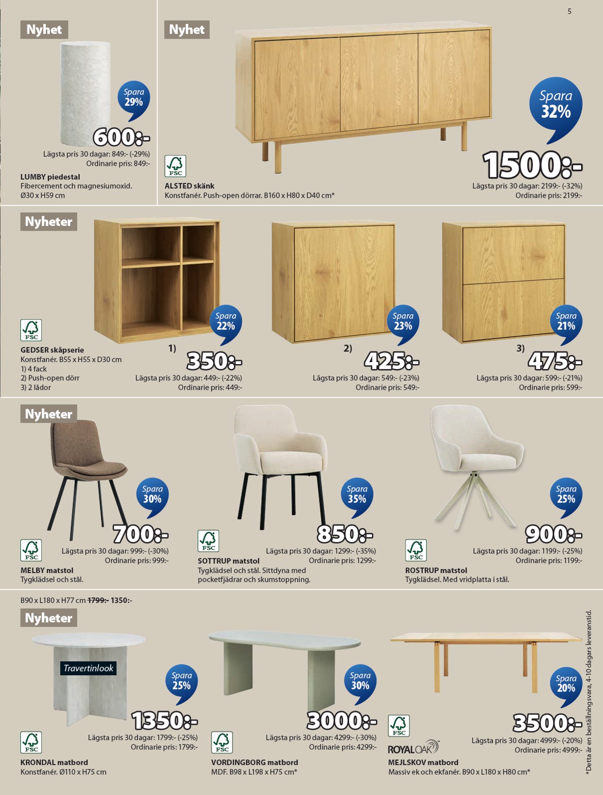 jysk - JYSK-reklambladet giltigt från 25/08 - 07/09 - page: 5