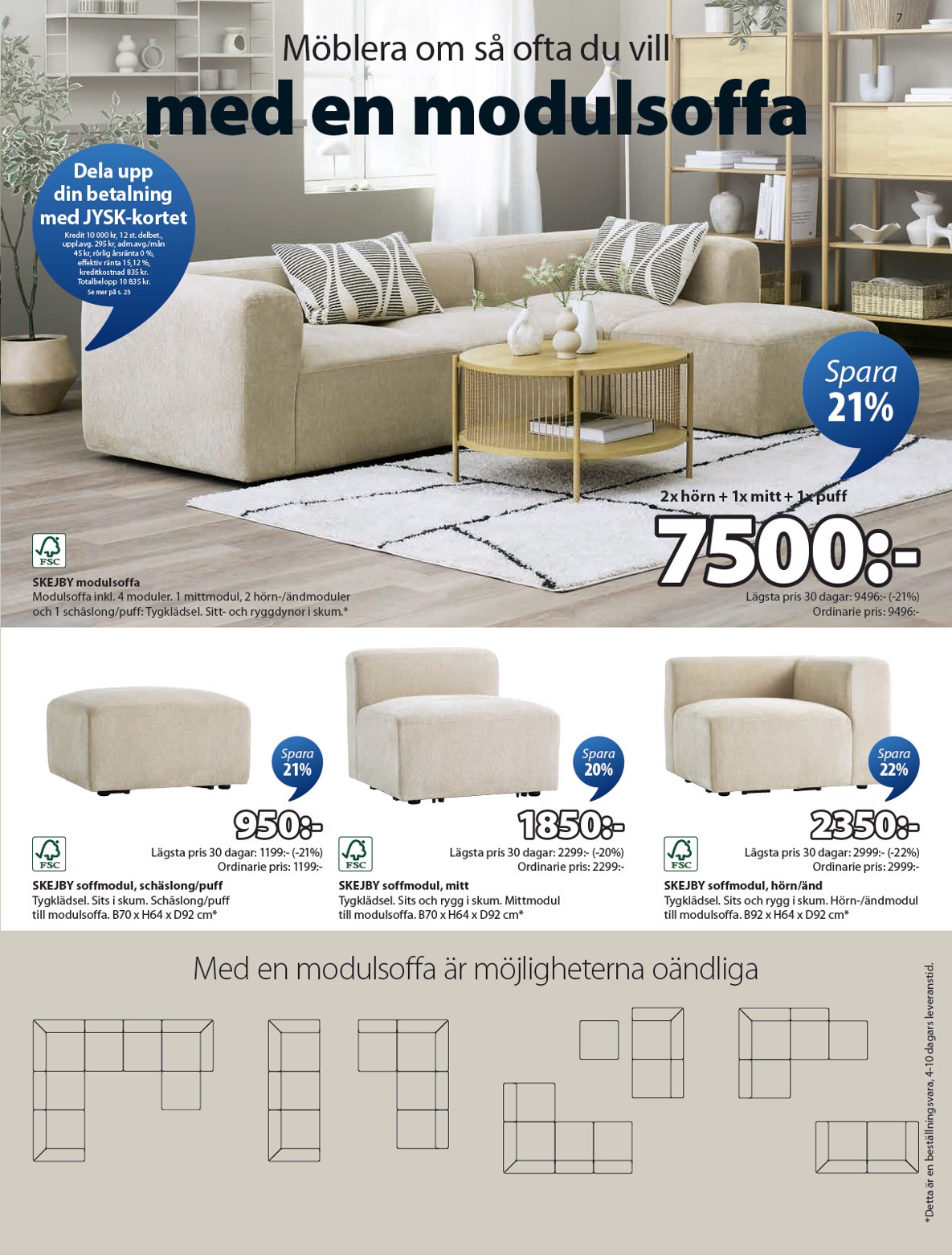 jysk - JYSK-reklambladet giltigt från 25/08 - 07/09 - page: 7