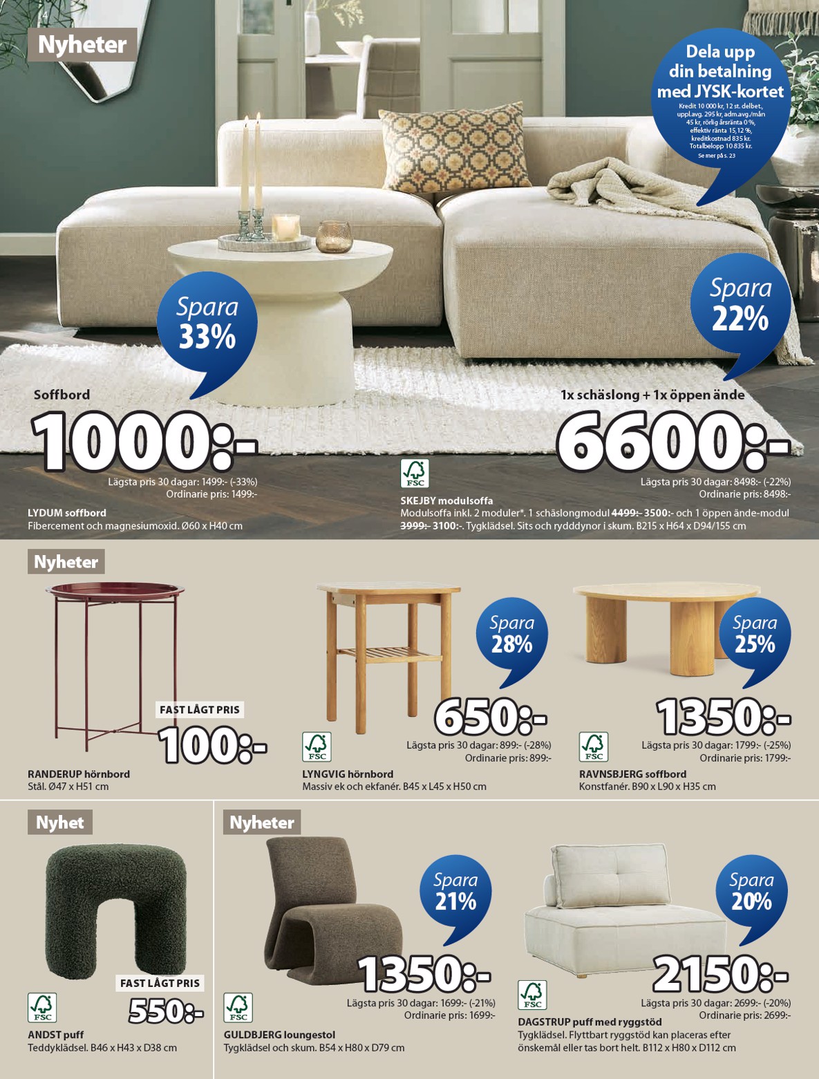 jysk - JYSK-reklambladet giltigt från 25/08 - 07/09 - page: 4