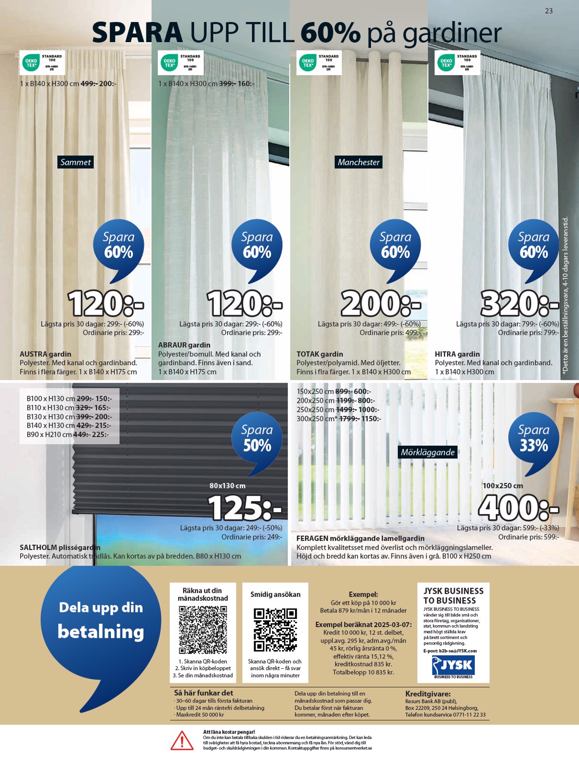 jysk - JYSK-reklambladet giltigt från 25/08 - 07/09 - page: 23