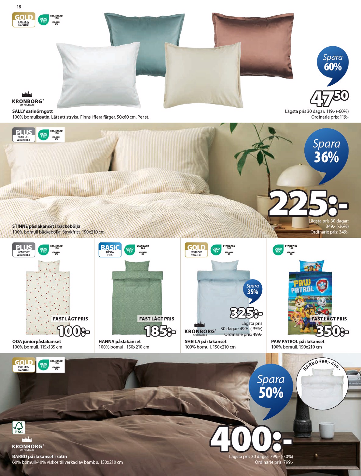 jysk - JYSK-reklambladet giltigt från 25/08 - 07/09 - page: 18