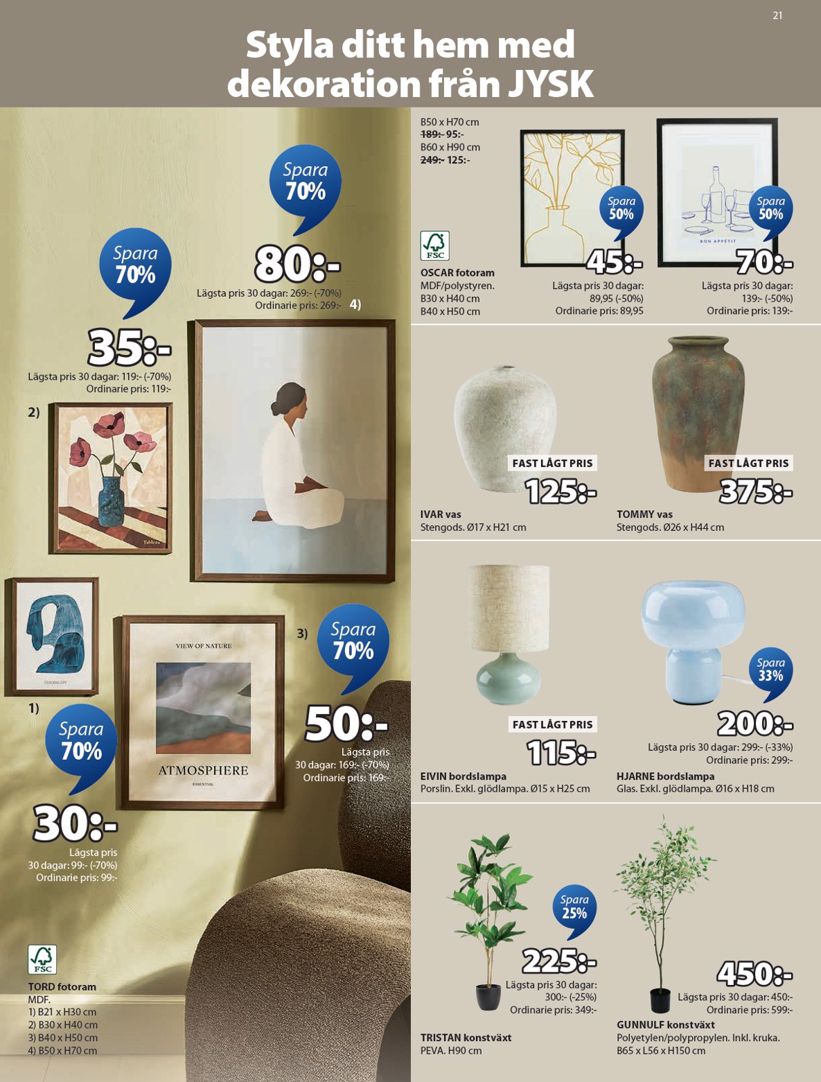 jysk - JYSK-reklambladet giltigt från 25/08 - 07/09 - page: 21