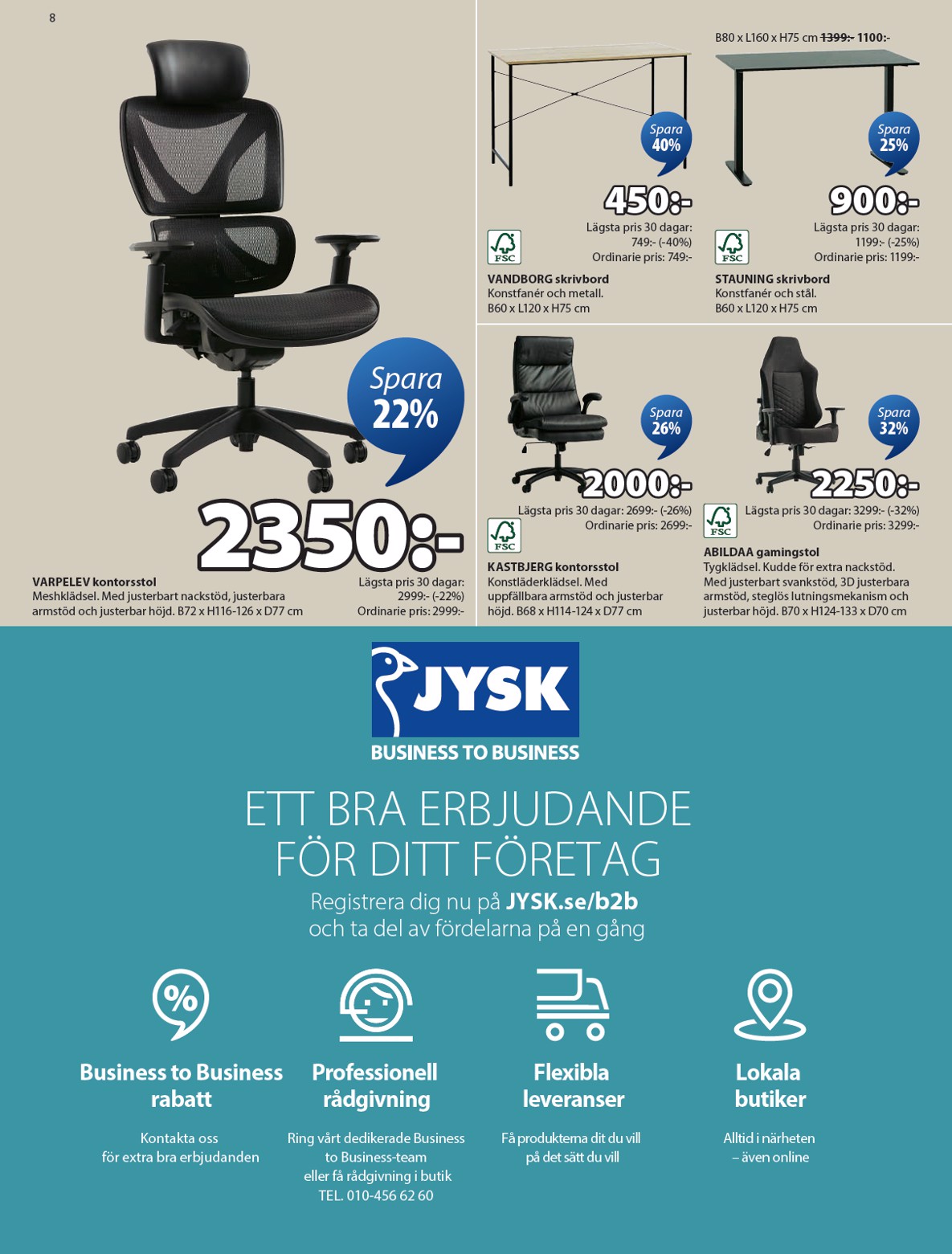 jysk - JYSK-reklambladet giltigt från 25/08 - 07/09 - page: 8