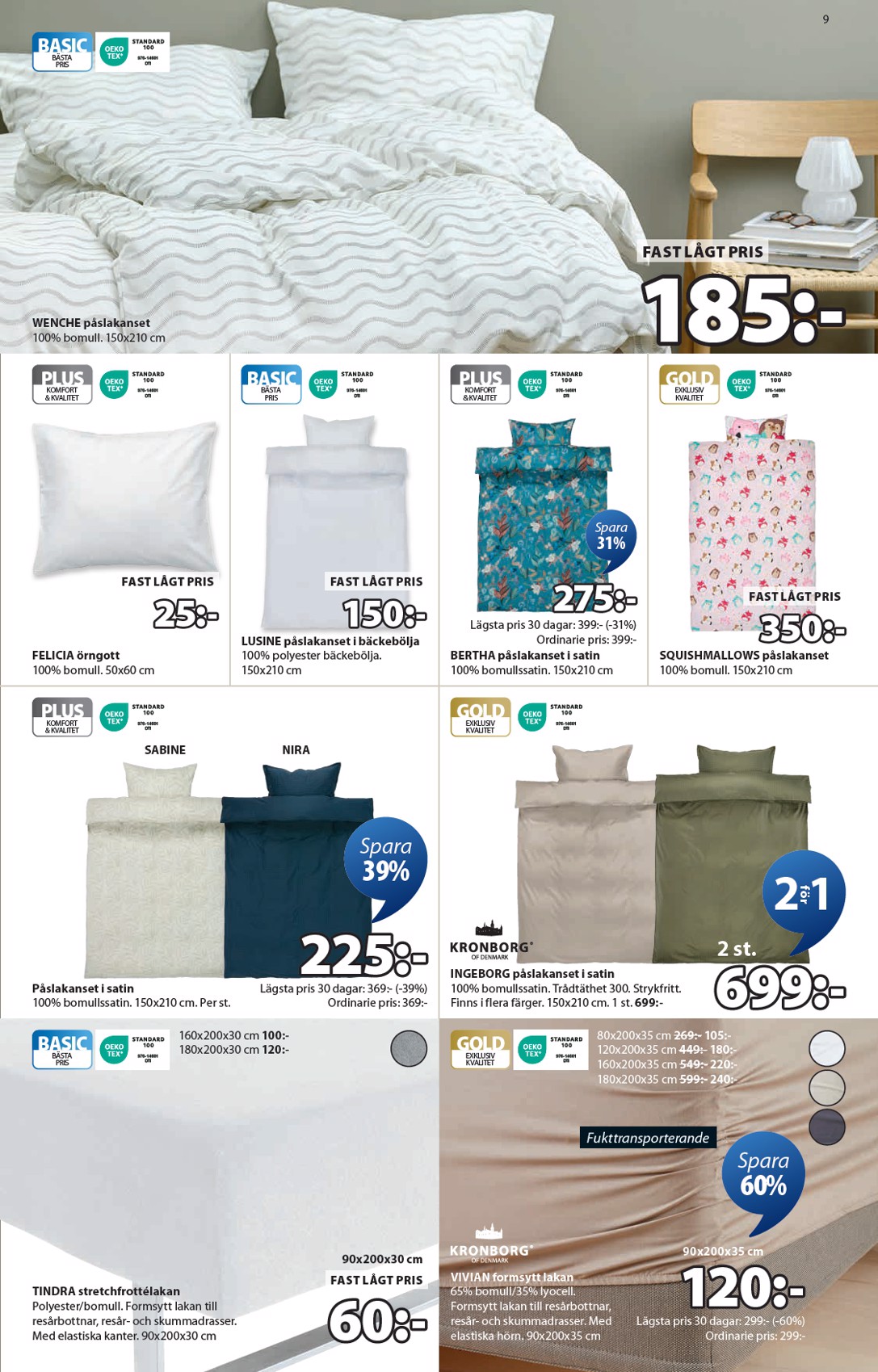 jysk - JYSK-reklambladet giltigt från 08/09 - 21/09 - page: 9