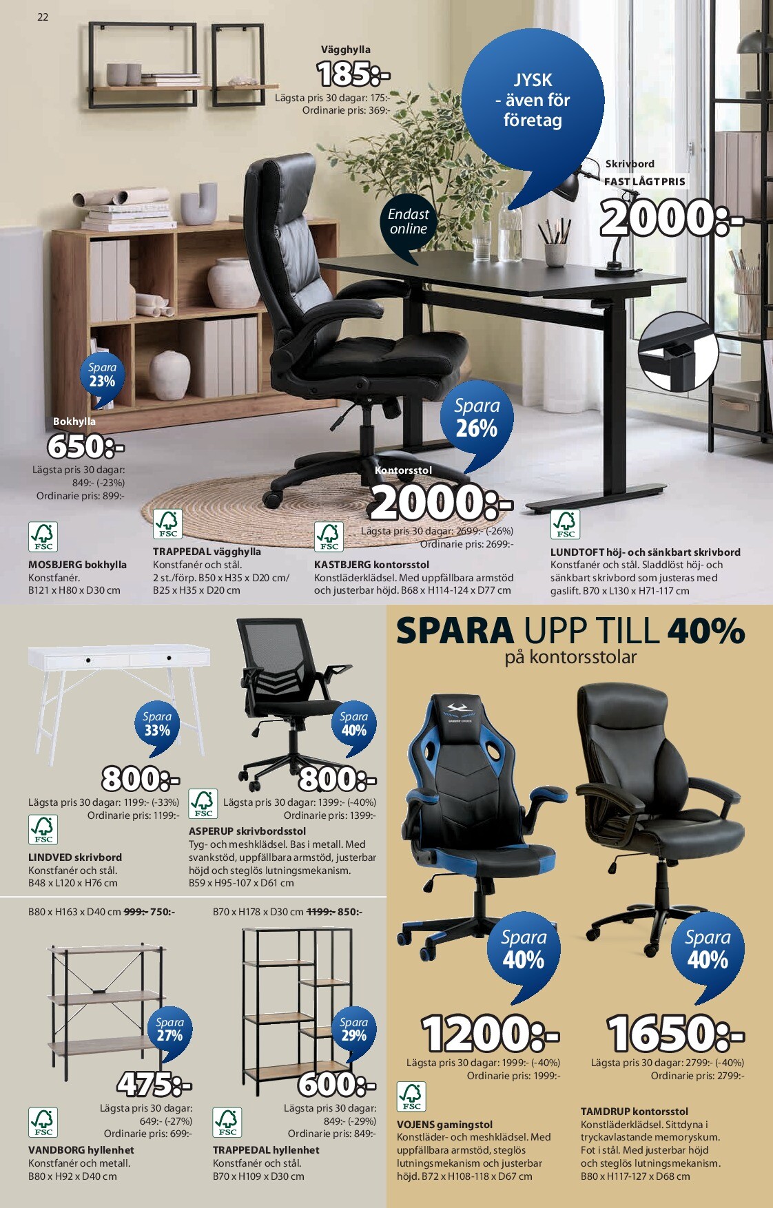 jysk - JYSK-reklambladet giltigt från 22/09 - 05/10 - page: 23