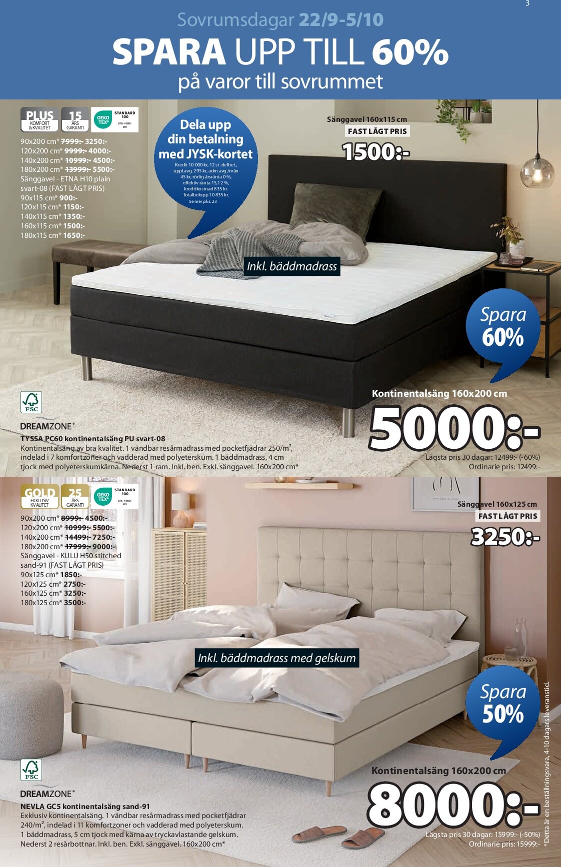 jysk - JYSK-reklambladet giltigt från 22/09 - 05/10 - page: 4