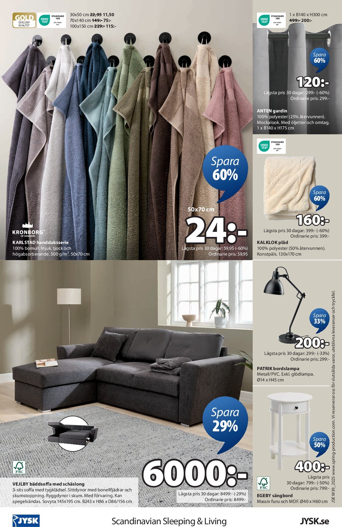 jysk - JYSK-reklambladet giltigt från 22/09 - 05/10 - page: 25