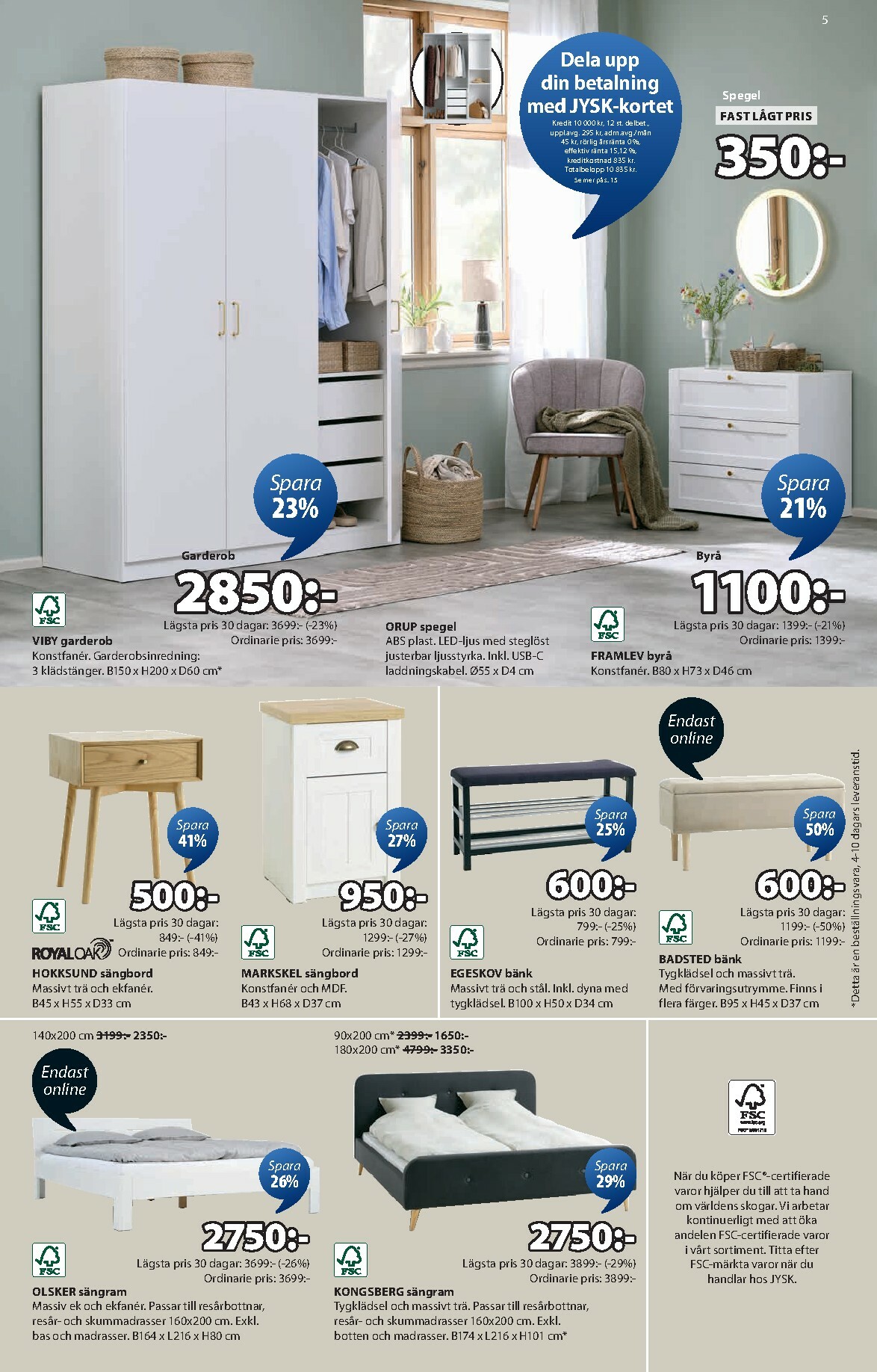 jysk - JYSK-reklambladet giltigt från 06/10 - 19/10 - page: 5