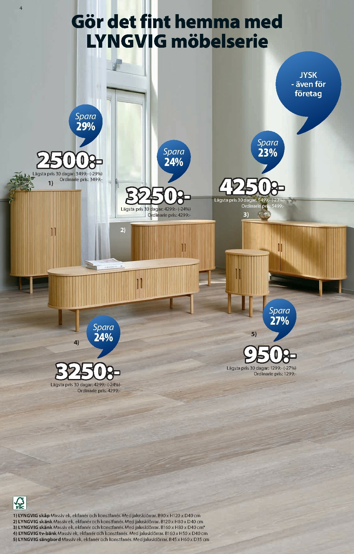 jysk - JYSK-reklambladet giltigt från 06/10 - 19/10 - page: 4