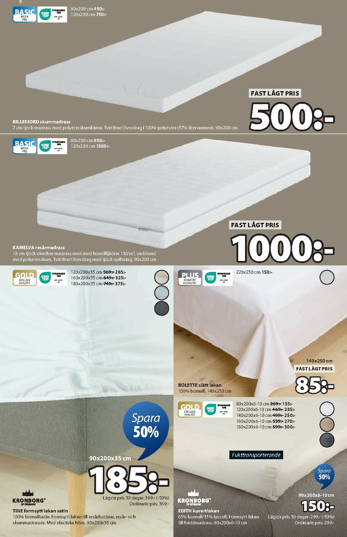 jysk - JYSK-reklambladet giltigt från 06/10 - 19/10 - page: 8