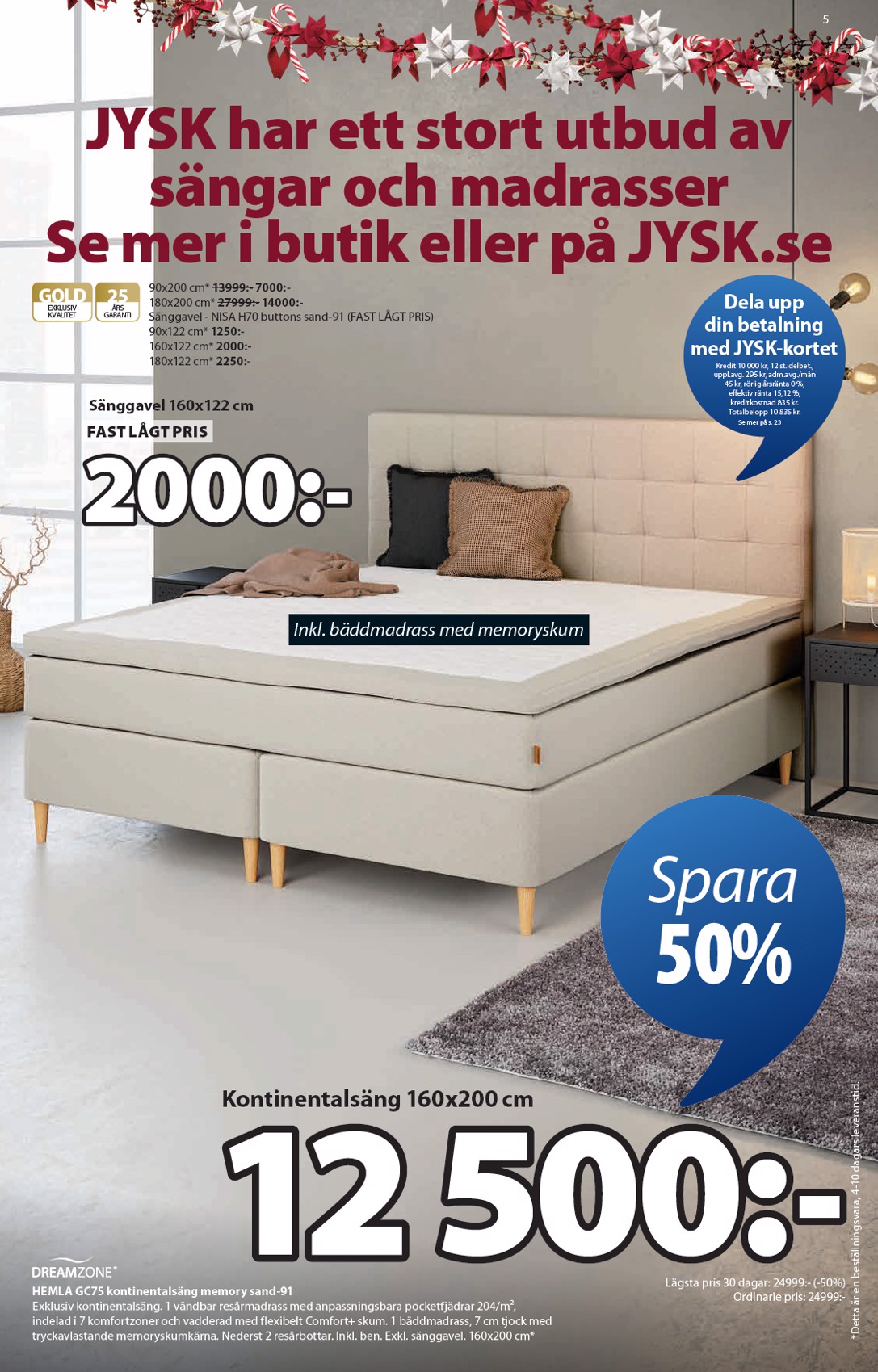 jysk - JYSK-reklambladet giltigt från 20/10 - 02/11 - page: 5