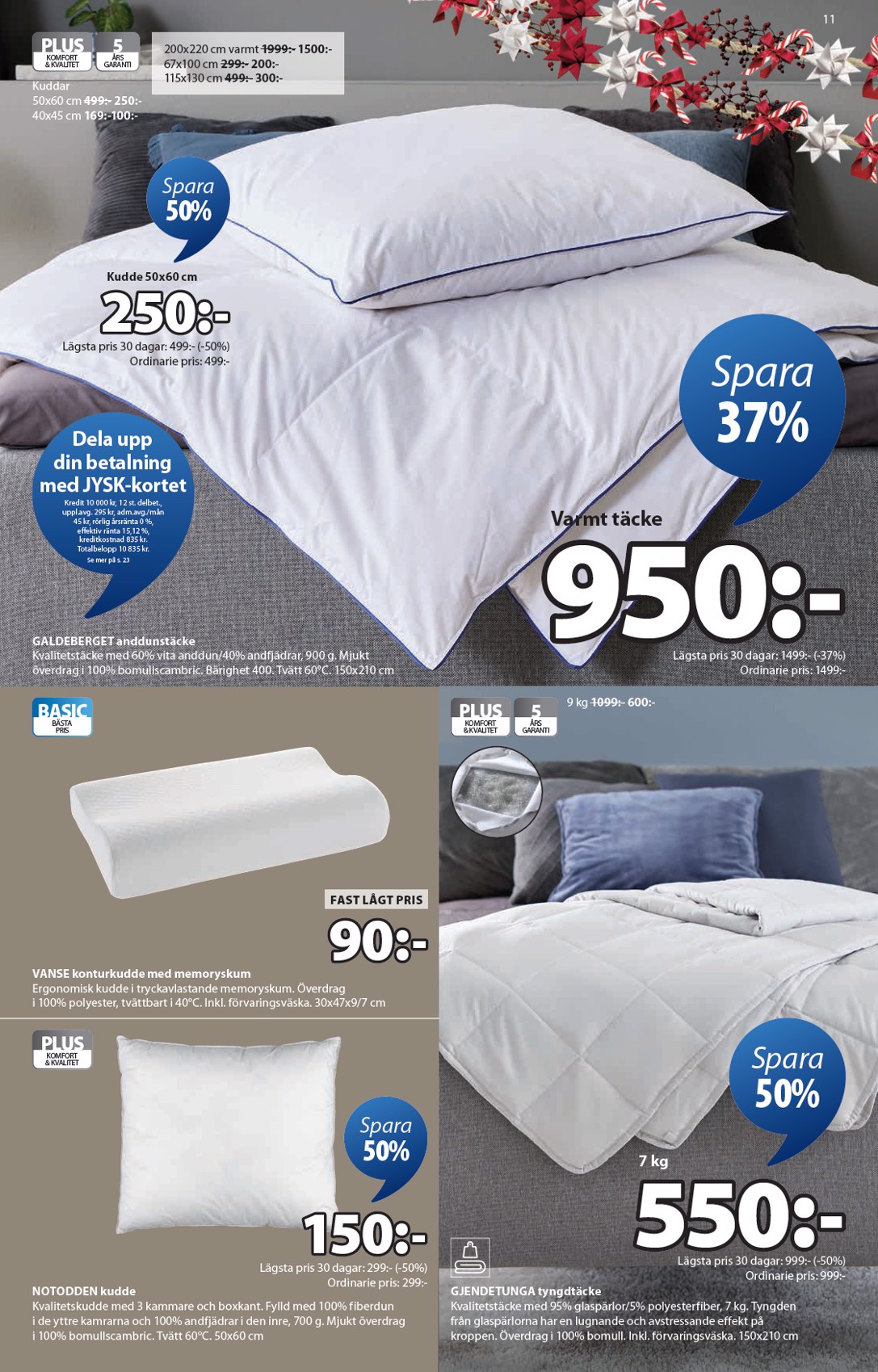 jysk - JYSK-reklambladet giltigt från 20/10 - 02/11 - page: 11