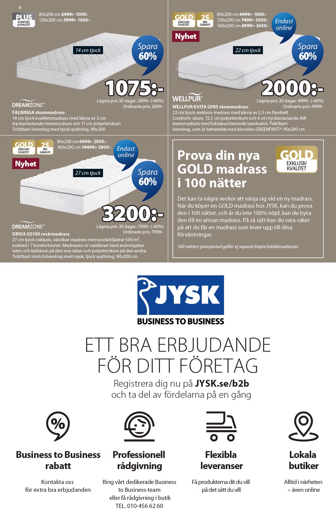 jysk - JYSK-reklambladet giltigt från 20/10 - 02/11 - page: 6