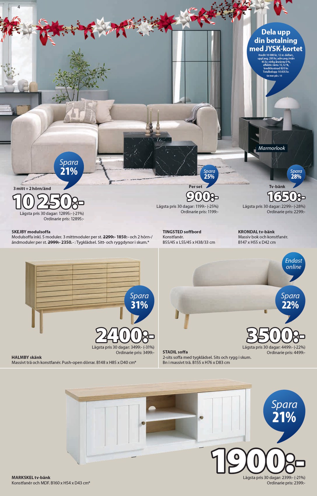 jysk - JYSK-reklambladet giltigt från 03/11 - 16/11 - page: 4