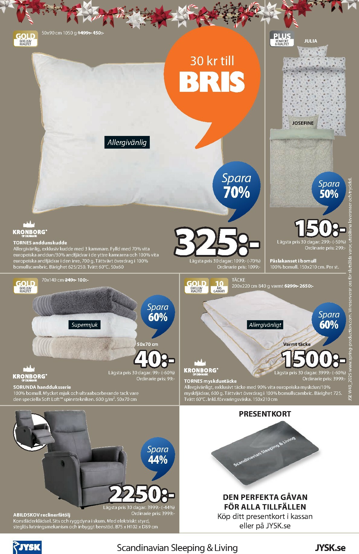 jysk - JYSK-reklambladet giltigt från 01/12 - 14/12 - page: 24