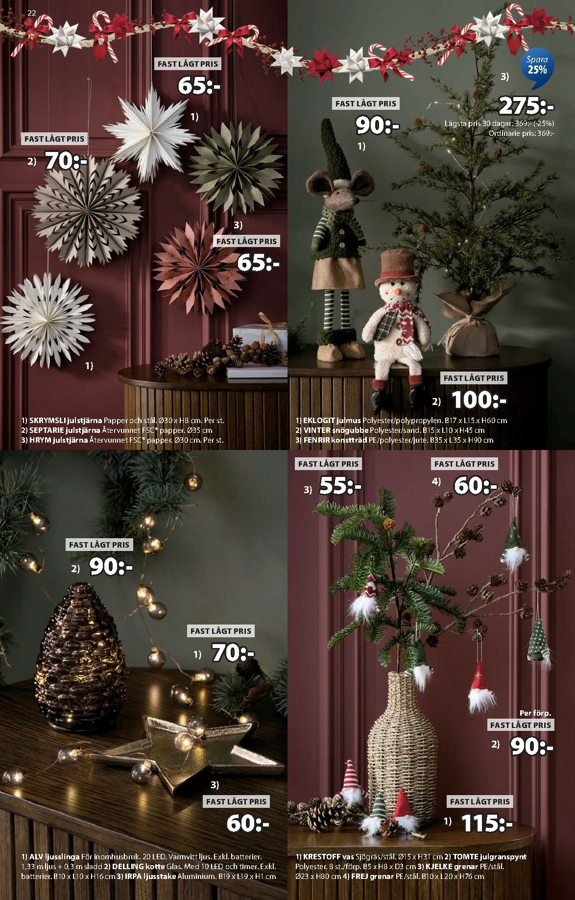 jysk - JYSK-reklambladet giltigt från 01/12 - 14/12 - page: 22