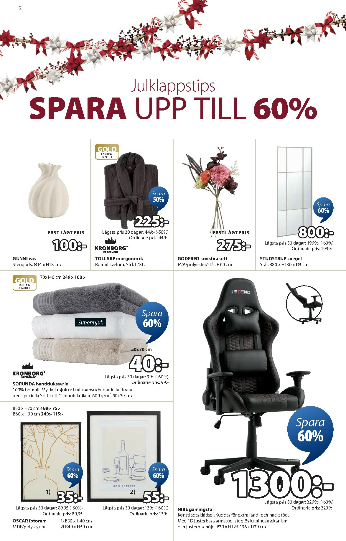 jysk - JYSK-reklambladet giltigt från 15/12 - 23/12 - page: 2