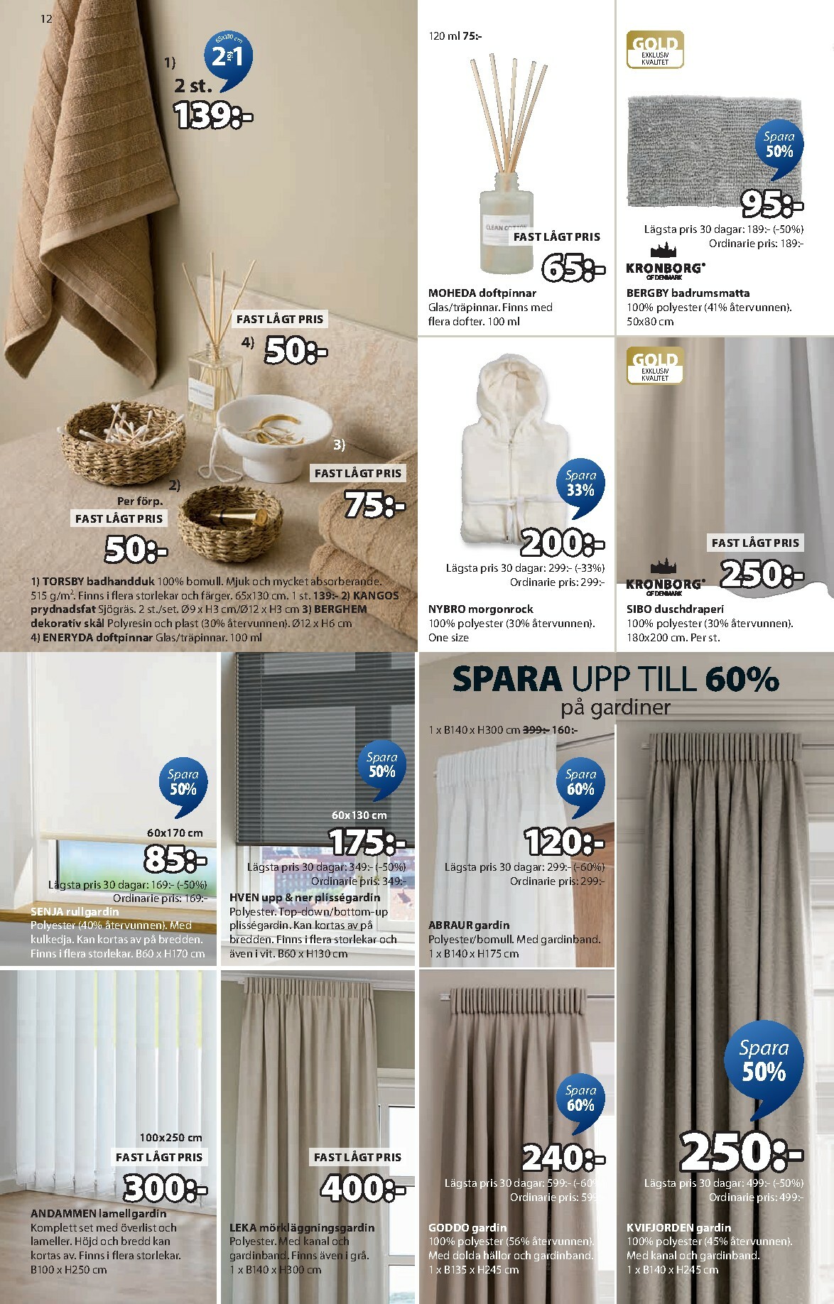 jysk - JYSK-reklambladet giltigt från 15/12 - 23/12 - page: 12