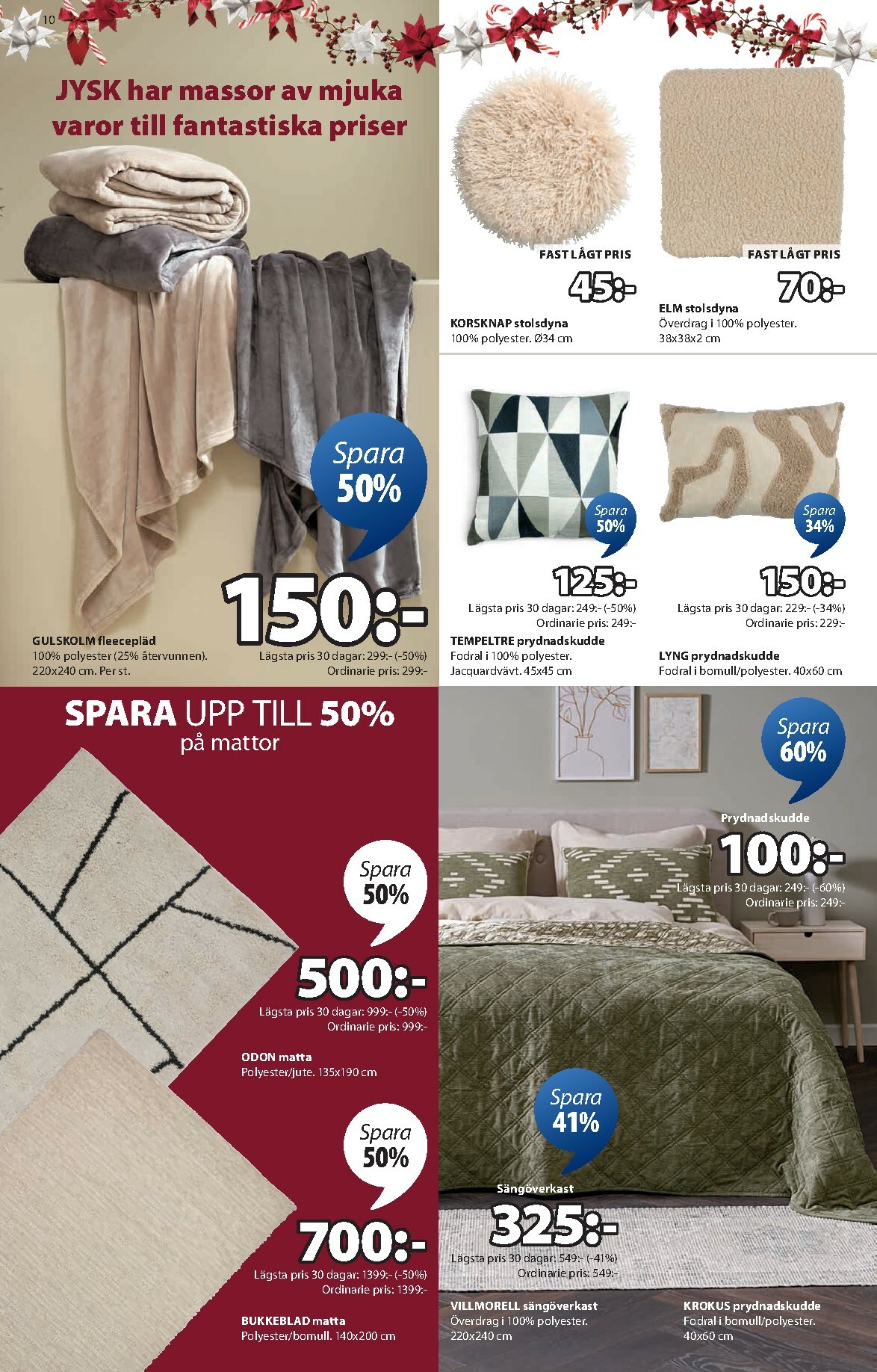 jysk - JYSK-reklambladet giltigt från 15/12 - 23/12 - page: 10