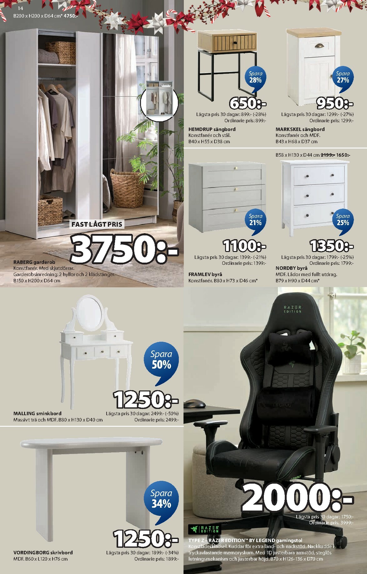 jysk - JYSK-reklambladet giltigt från 15/12 - 23/12 - page: 14