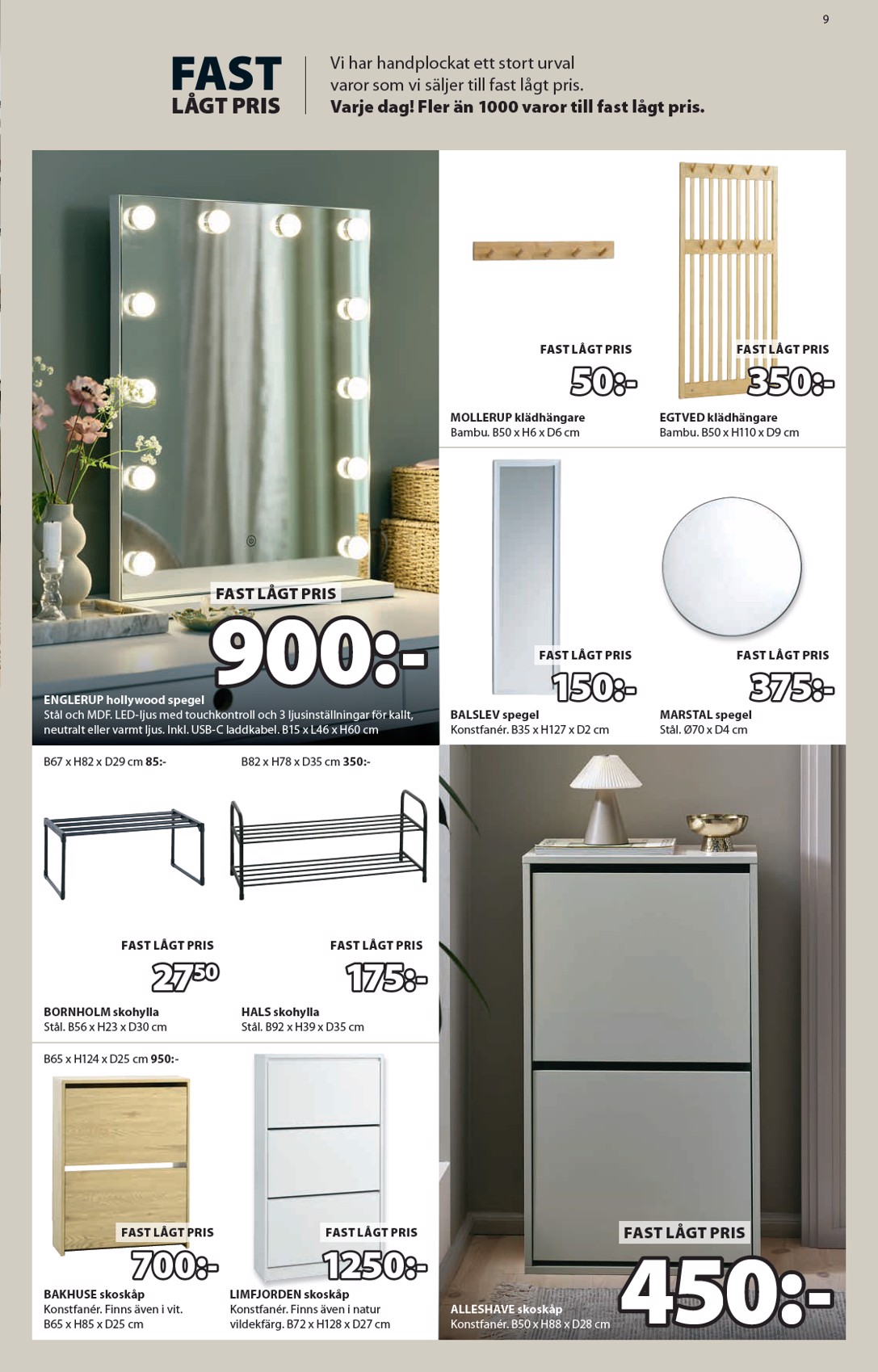 jysk - JYSK-reklambladet giltigt från 24/12 - 18/01 - page: 9