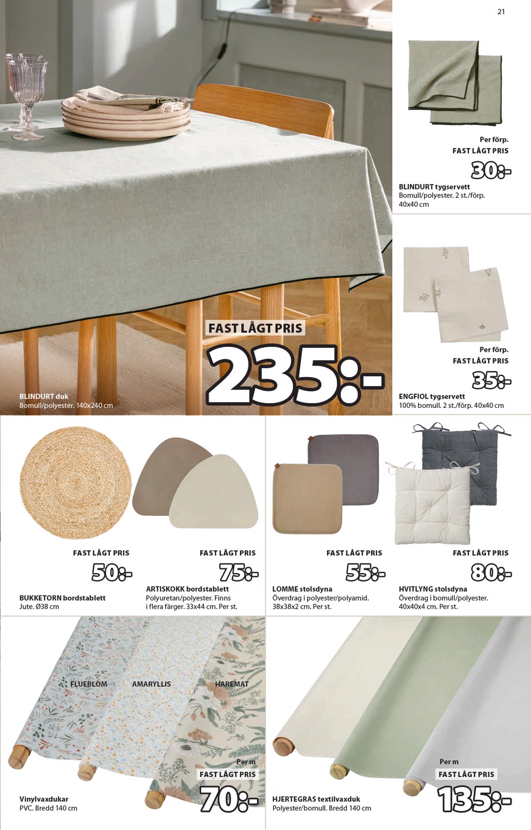 jysk - JYSK-reklambladet giltigt från 24/12 - 18/01 - page: 21