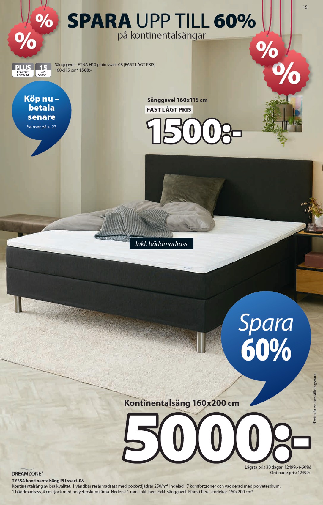 jysk - JYSK-reklambladet giltigt från 24/12 - 18/01 - page: 15