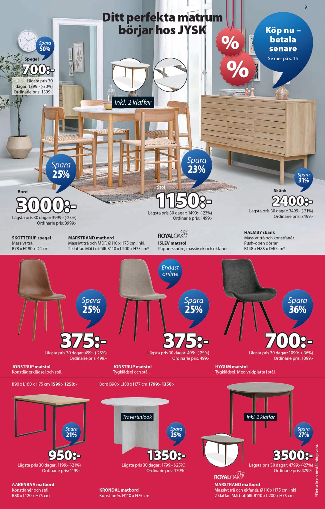 jysk - JYSK-reklambladet giltigt från 19/01 - 01/02 - page: 9