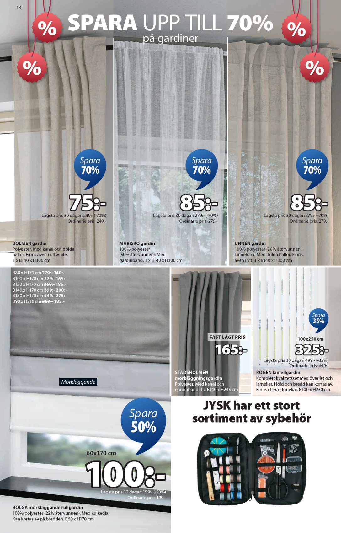 jysk - JYSK-reklambladet giltigt från 19/01 - 01/02 - page: 14