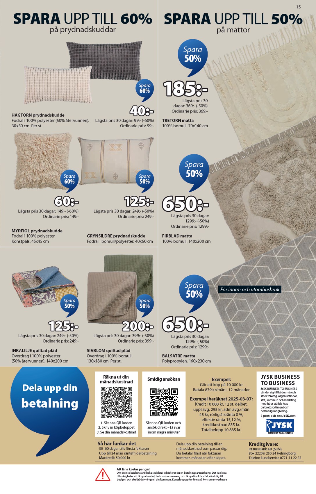 jysk - JYSK-reklambladet giltigt från 19/01 - 01/02 - page: 15