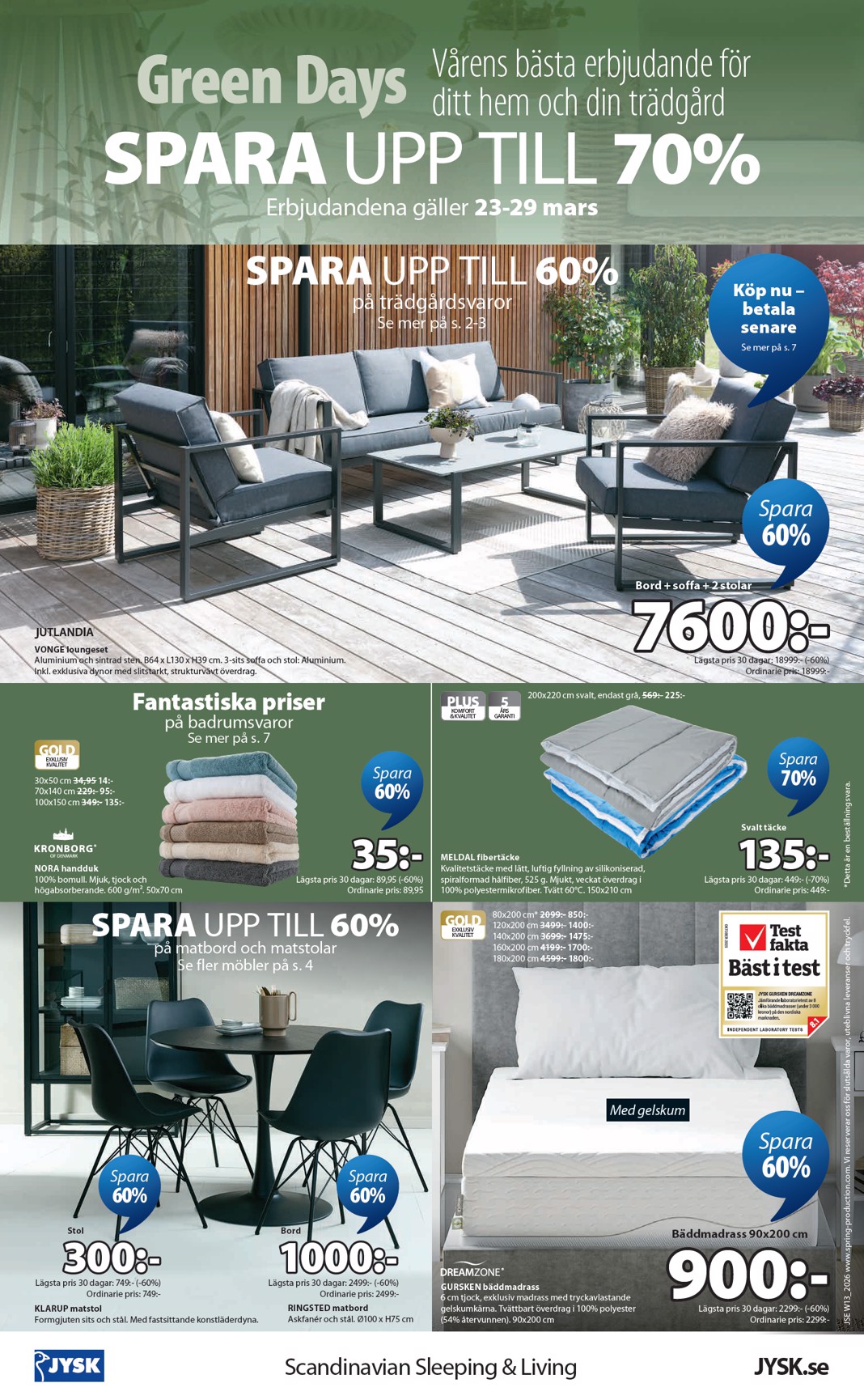 jysk - JYSK-reklambladet giltigt från 23/03/2026 - 29/03/2026 - page: 9