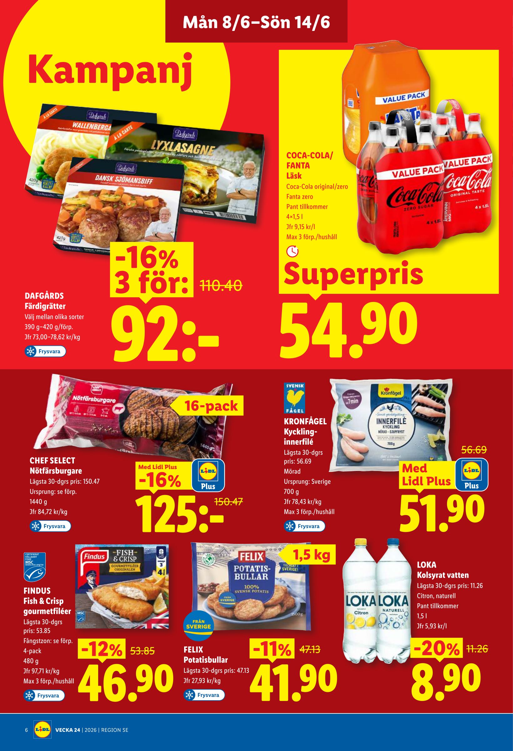 lidl - Nytt Lidl reklamblad från måndag, 08/06/2026 till söndag, 14/06/2026 - page: 6