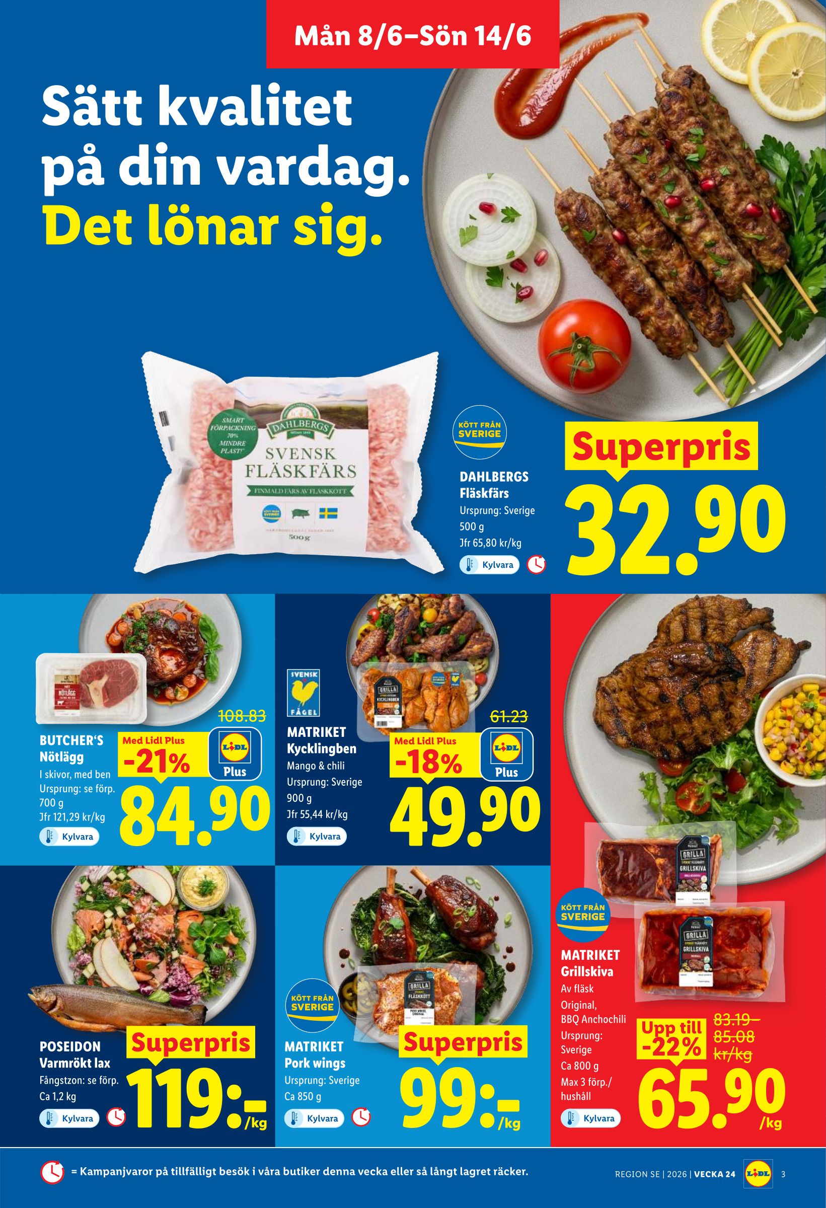 lidl - Nytt Lidl reklamblad från måndag, 08/06/2026 till söndag, 14/06/2026 - page: 3