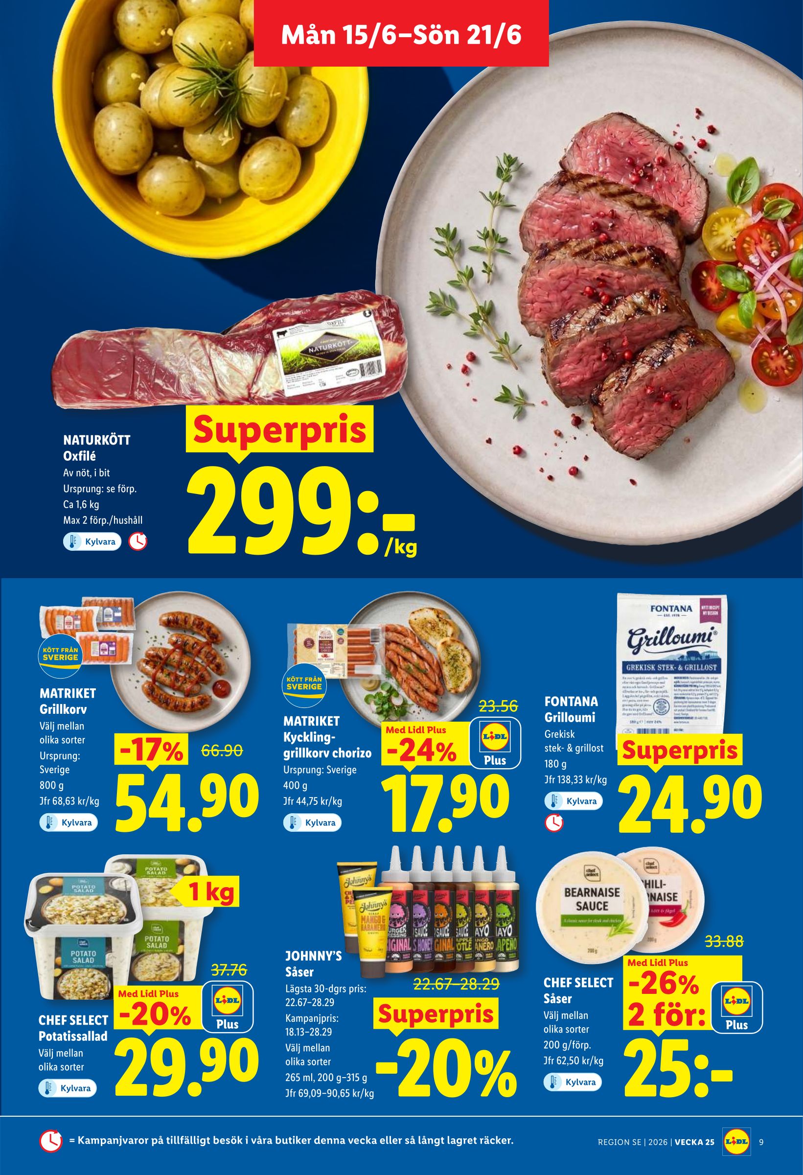 lidl - Nytt Lidl reklamblad från måndag, 15/06/2026 till söndag, 21/06/2026 - page: 9