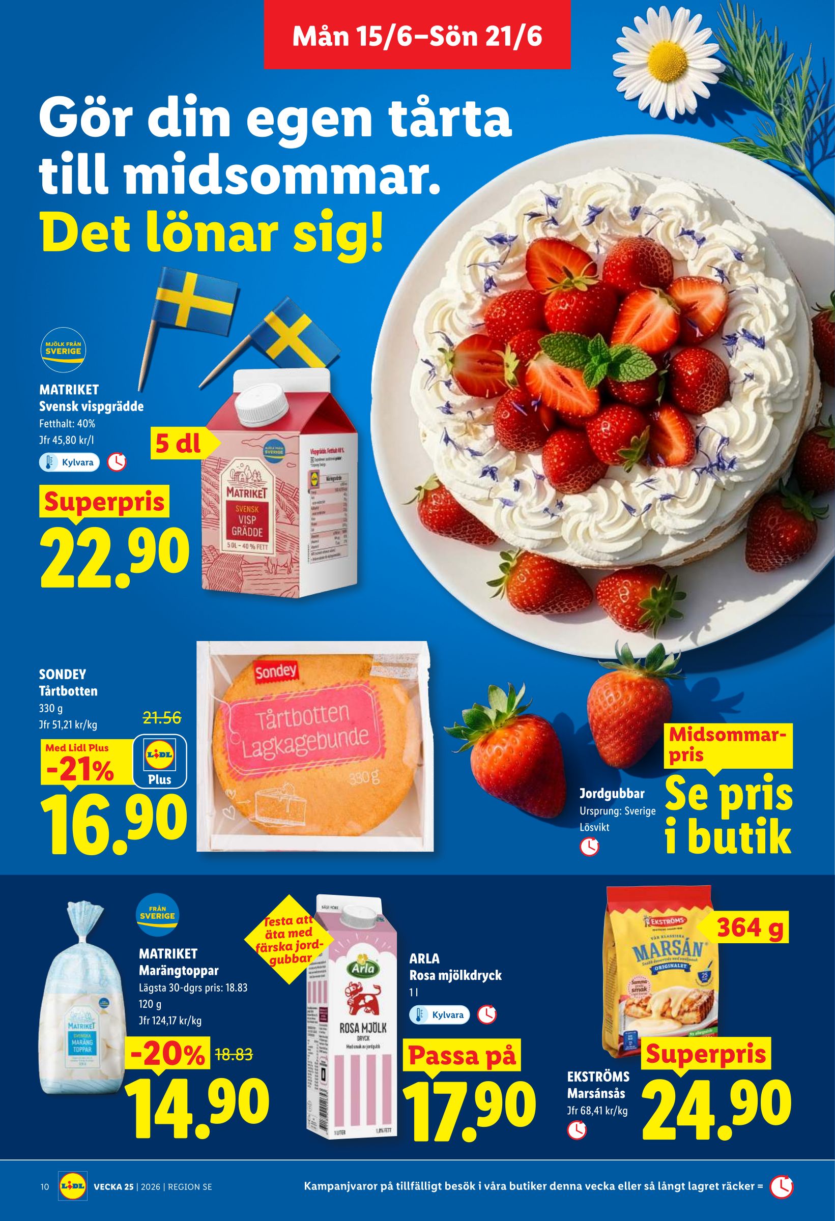 lidl - Nytt Lidl reklamblad från måndag, 15/06/2026 till söndag, 21/06/2026 - page: 10