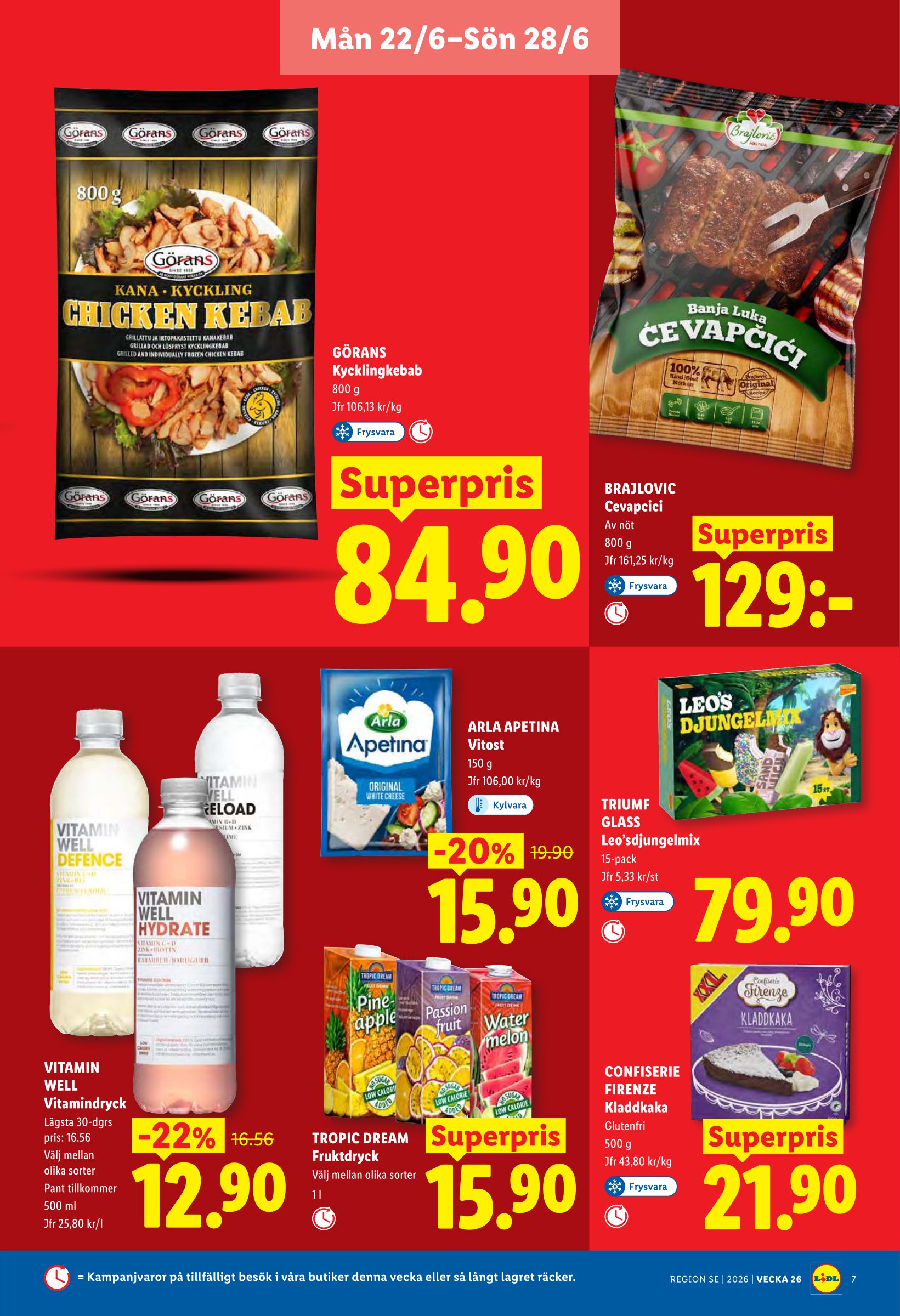 lidl - Nytt Lidl reklamblad från måndag, 22/06/2026 till söndag, 28/06/2026 - page: 7
