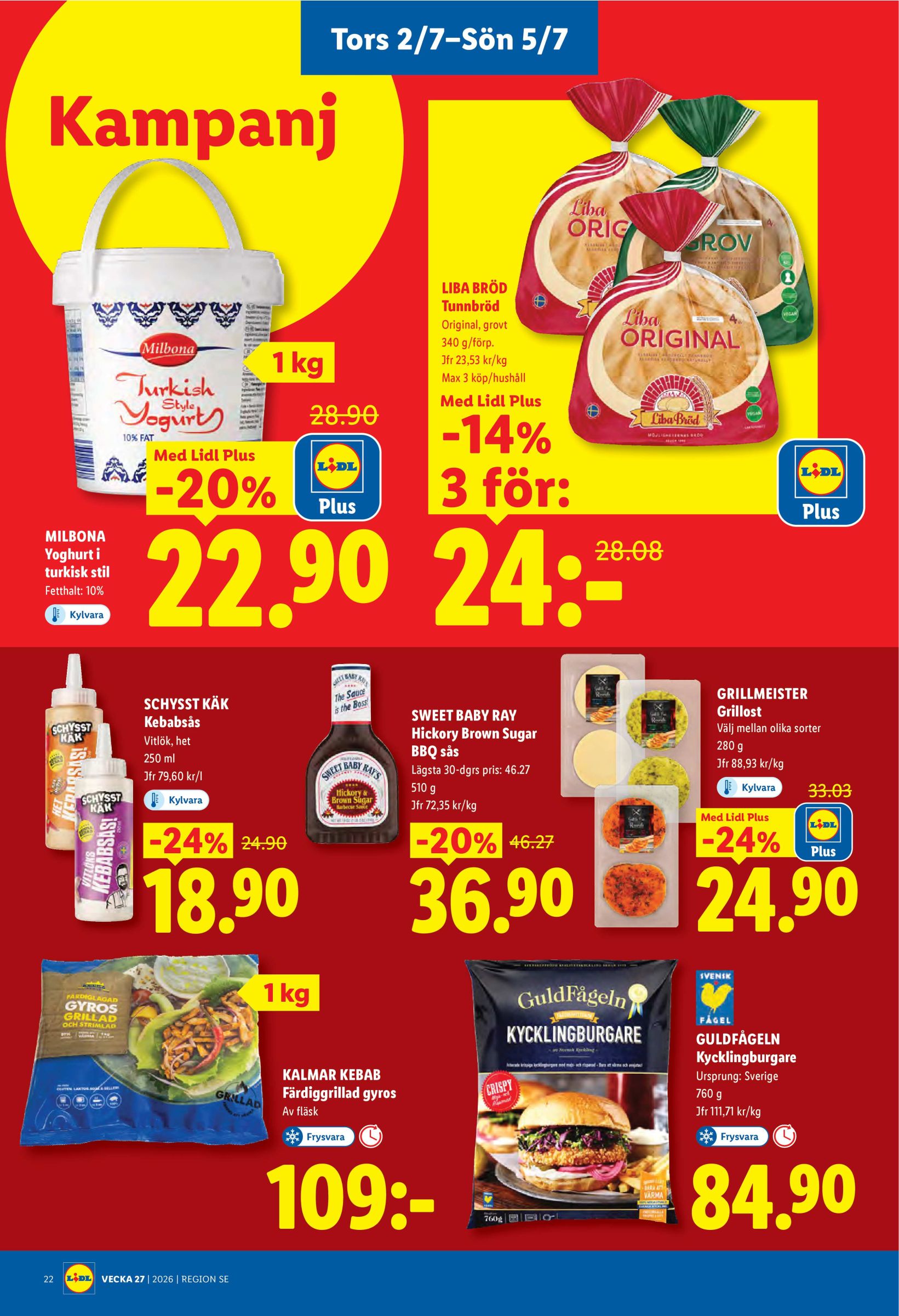 lidl - Nytt Lidl reklamblad från måndag, 29/06/2026 till söndag, 05/07/2026 - page: 28