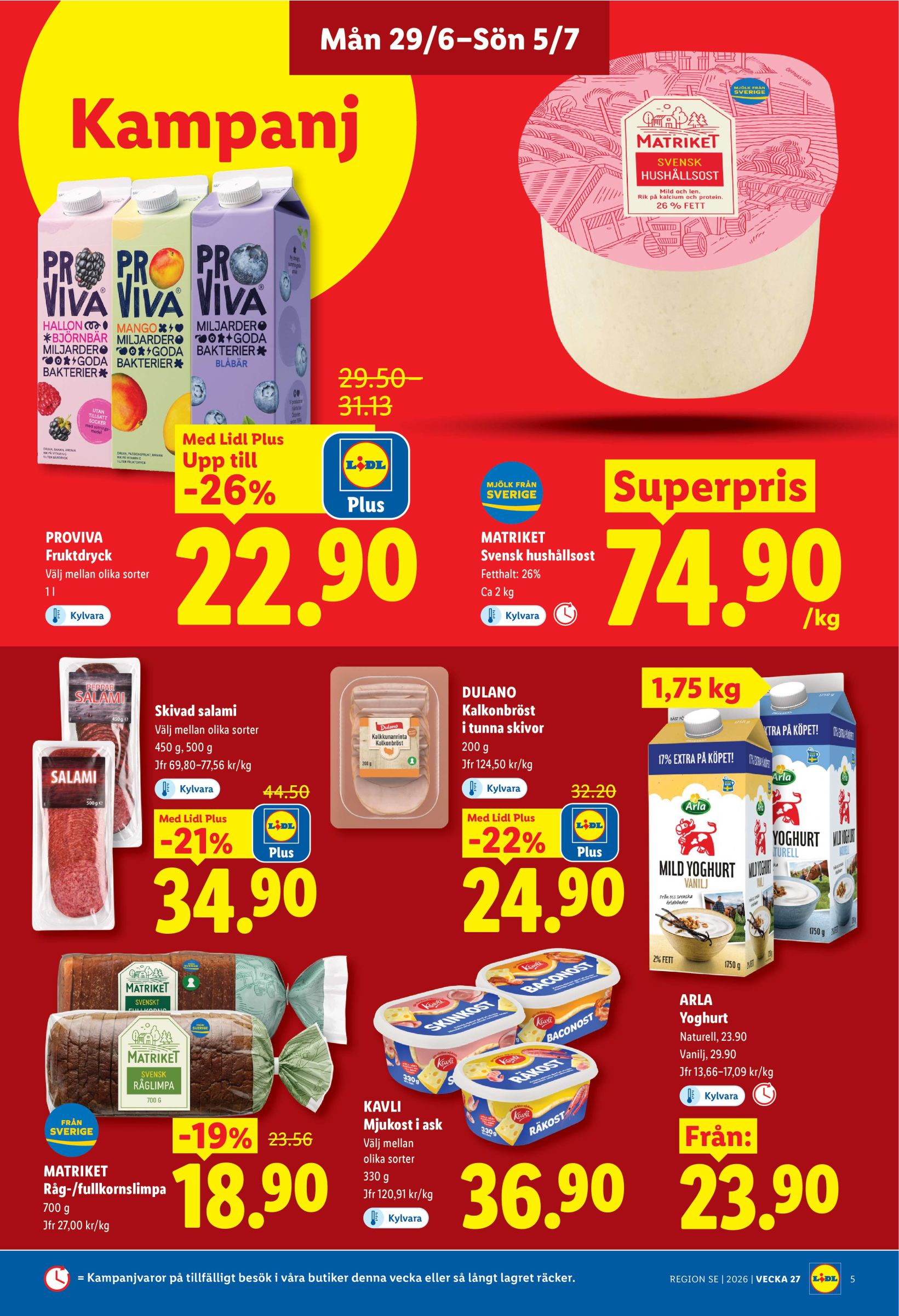 lidl - Nytt Lidl reklamblad från måndag, 29/06/2026 till söndag, 05/07/2026 - page: 5